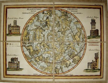 Planisfero Celeste sett.