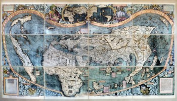 Universalis Cosmographia secundum Ptholomaei traditionem et Americi Vespucii aliorumque lustrationes