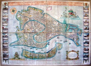 Iconografica rappresentazione della inclita citta’ di Venezia consacrata al reggio serenissimo (small version)