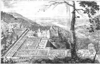 Heidelberg castle -The garden