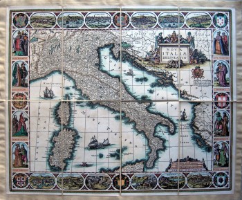 Nova Italiae Delineatio – by Hondius