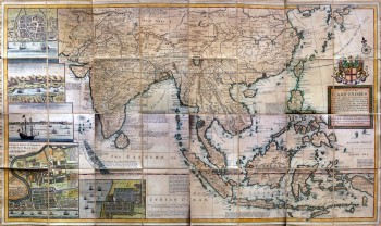 A map of the East Indies and the adjacent Countries.. by  H.Moll
