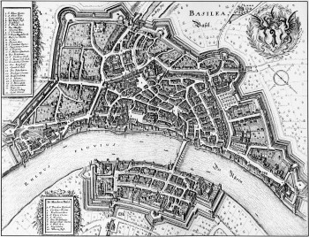 Basilea – Basel by Merian