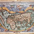 Tipus Orbis Universalis Iuxta Ptolomei Cosmographi Traditionem et Americi Vespucii…by Apianus