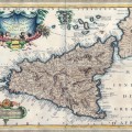 Trinacria d’oggidi’ Sicilia, Descritta, e Dedicata dal P. Coronelli, Cosmografo della Serenissima Repubblica, ….