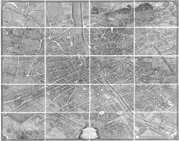 Plan de Paris ”Plan de Turgot”