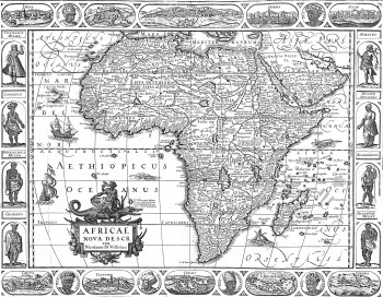Africae  Nova Descr. per Nicolaum 1o. Visscher
