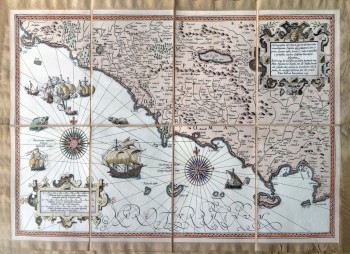 Hydrographica descriptio, in qua orae maritimae Italiae…(Latium)