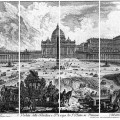 Veduta della Basilica e Piazza di S. Pietro in Vaticano