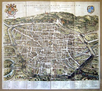 BONONIA docet mater studiorum illustrissimo Senatui Bononiensi