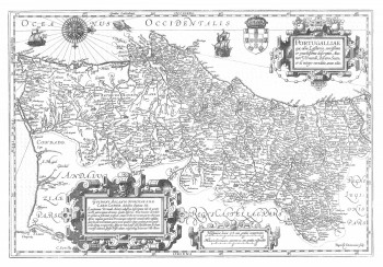 Portugalliae que olim Lusitania, novissima et exactissima descriptio. Portugalliae que olim Lusitania, novissima et exactissima descriptio.